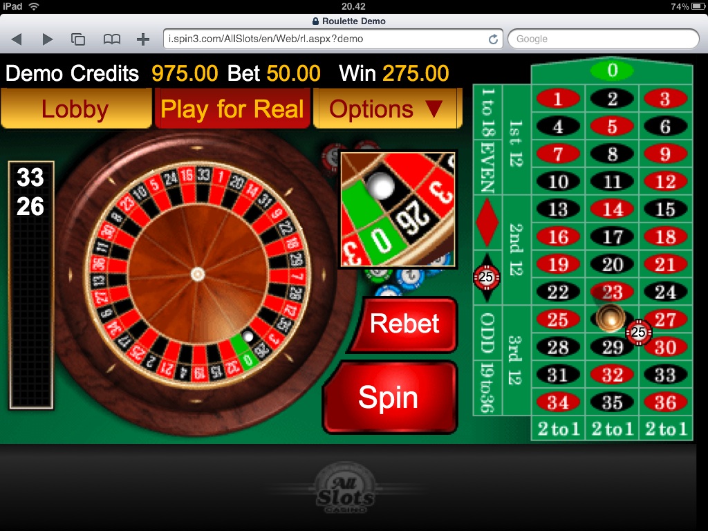 Online Roulette For Real Money